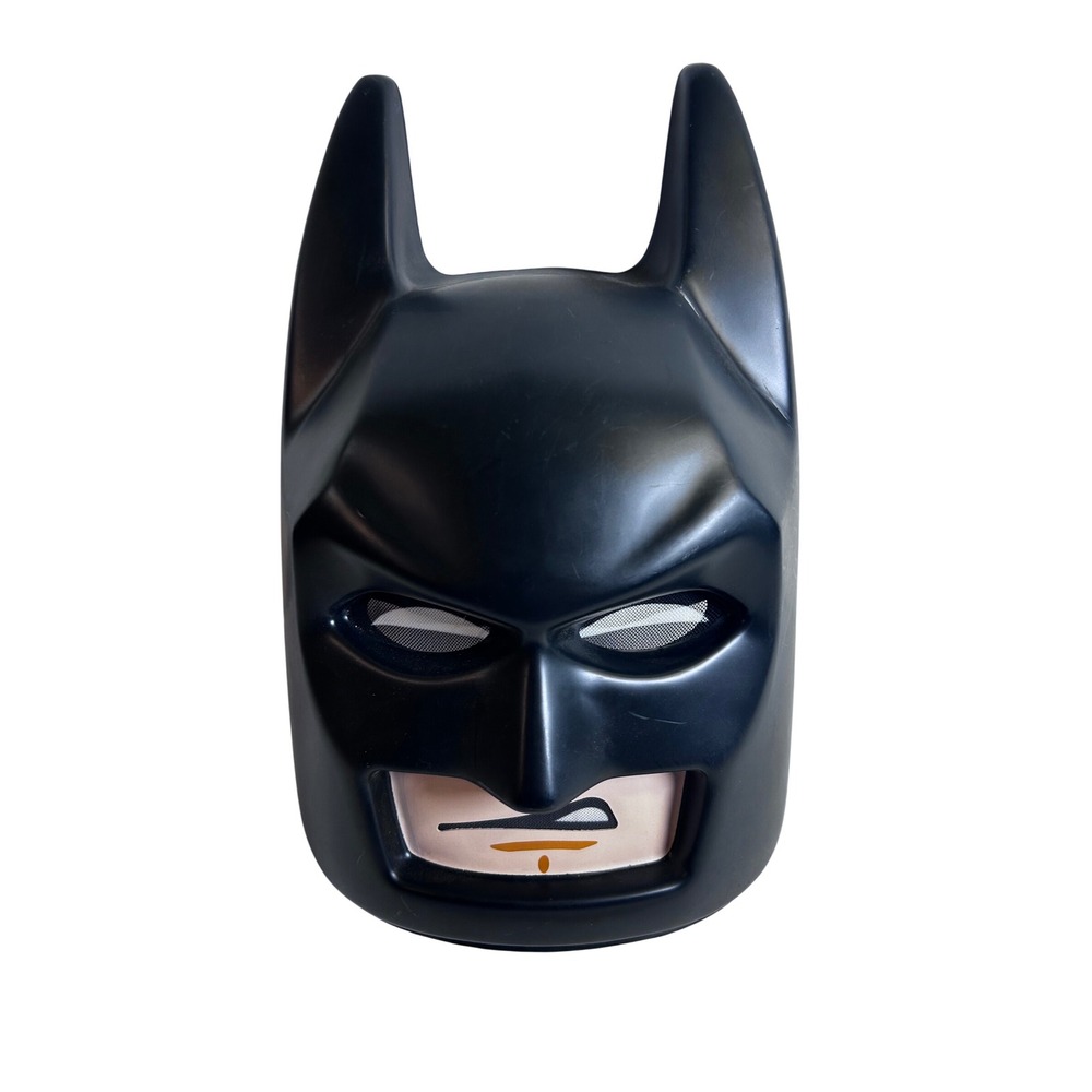 LEGO Batman Movie Mask O/S Black Plastic Costume Accessory Kids